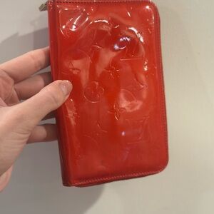 Louis Vuitton Red Wallet